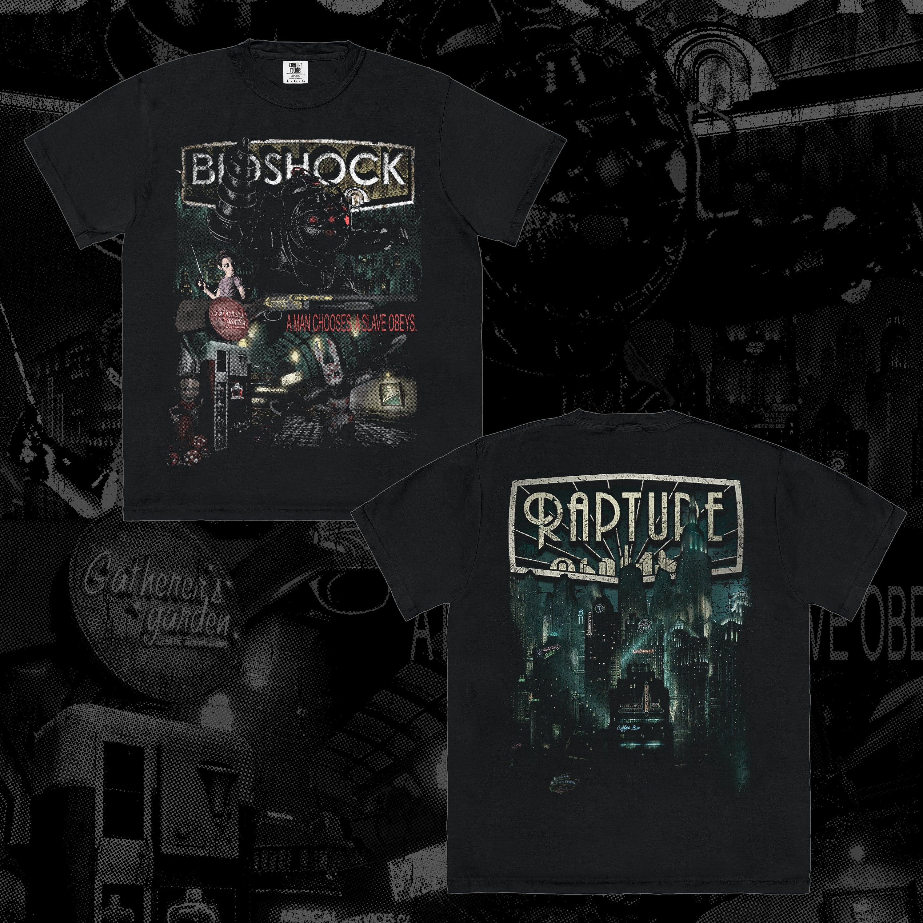 Bioshock "Welcome to Rapture" Short Sleeve