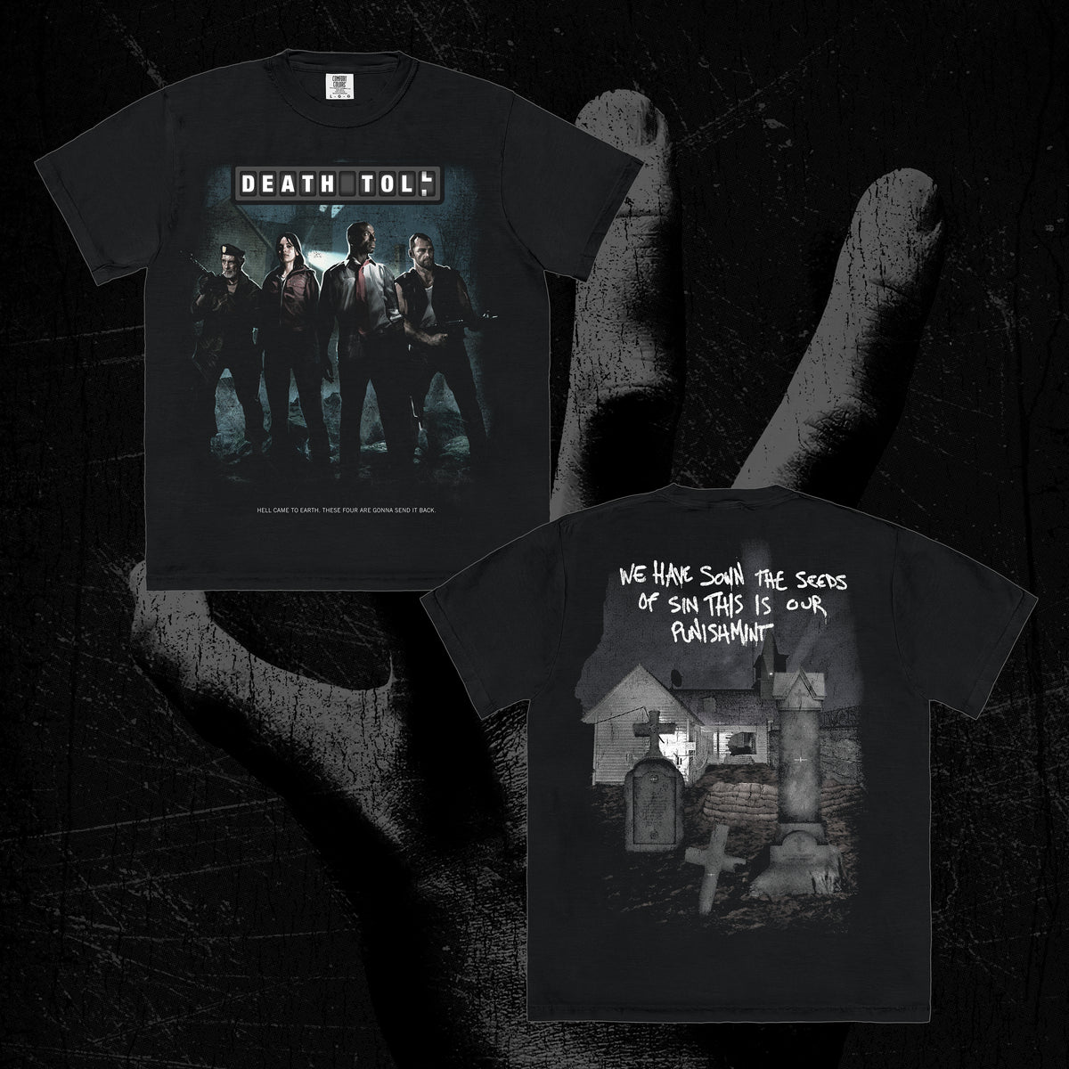 Left 4 Dead "Death Toll" Short Sleeve