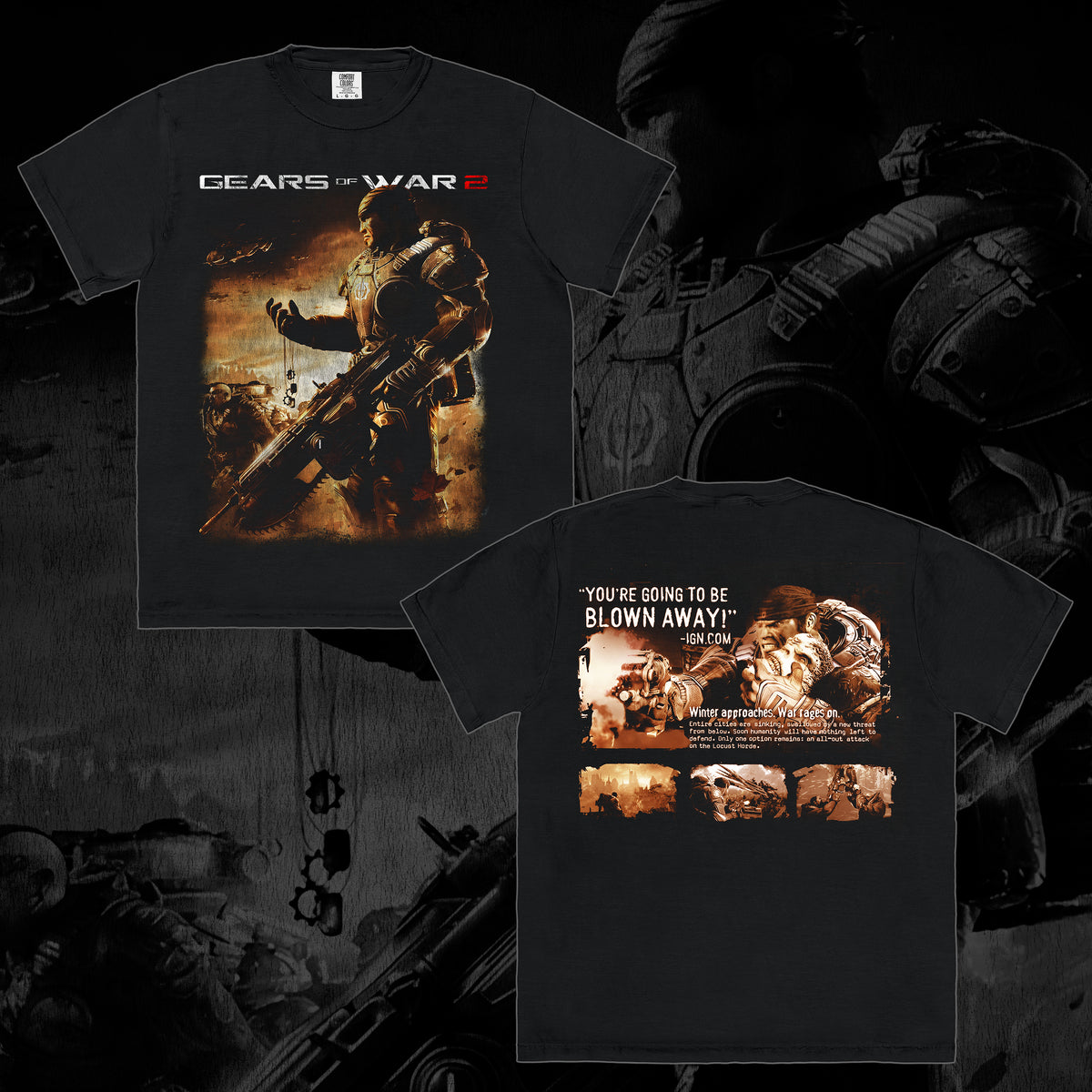 Gears of War 2 "Cover" Short Sleeve