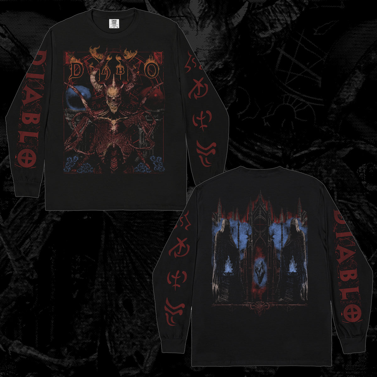 Diablo 2 "Mephisto" Long Sleeve