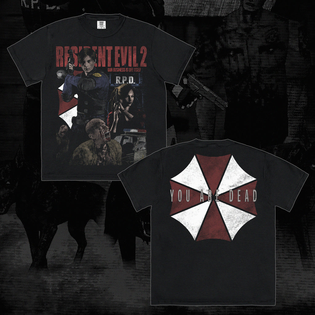 Resident Evil 2 "Our Business Is Life Itself" Short Sleeve